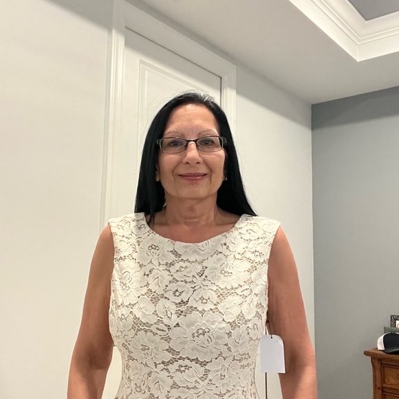 Vincent Camuto lace fit and flare dress - Picture 2 of 6